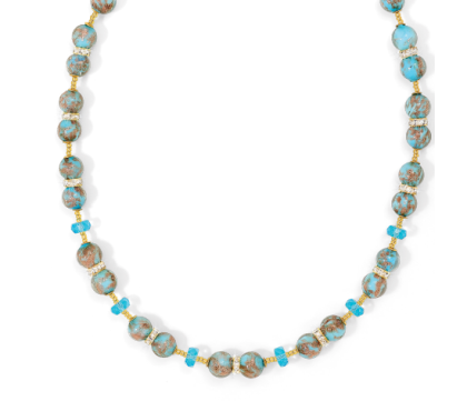 AVENTURINE AND RHINESTONE