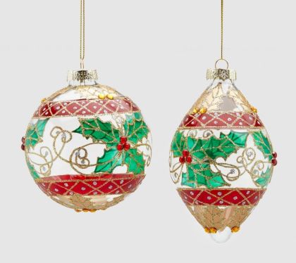 КОЛЕДНА КАПКА СТЪКЛО