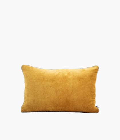 CUSHION COVER VELVET - CHAMOIS