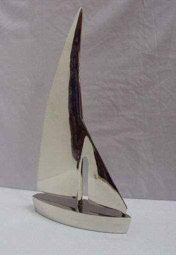 SAIL BOAT IN NICKEL 'LA ROCHELLE' 