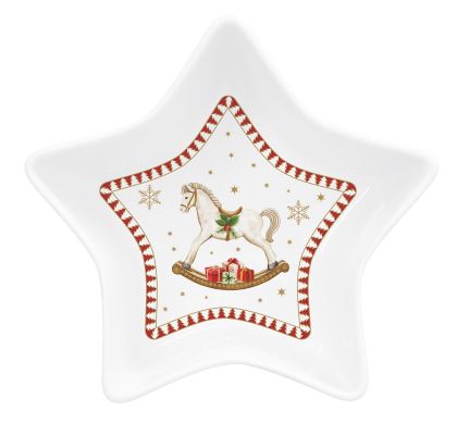 bow in porcelain  MAGIE DE NOEL
