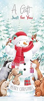 GREETING CARD - GIFT  JUST FOR YOU / MONEY WALLET