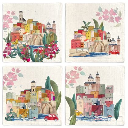 Set Of 4 Napkins LARIVIERA