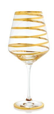 ЧАША ЗА ВИНО  КОЛЕКЦИЯ  CALICE ARIA  - КРИСТАЛ МУРАНО 