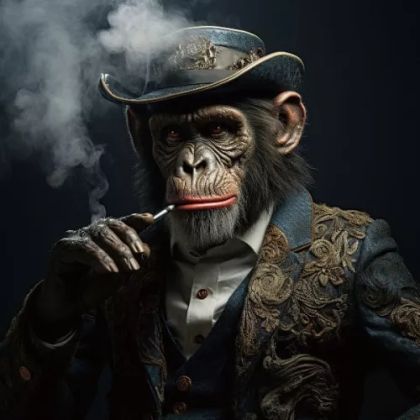 КАРТИНА МАЙМУНА 