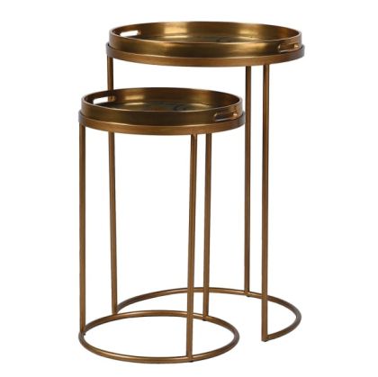 Golden Koi Tray Table