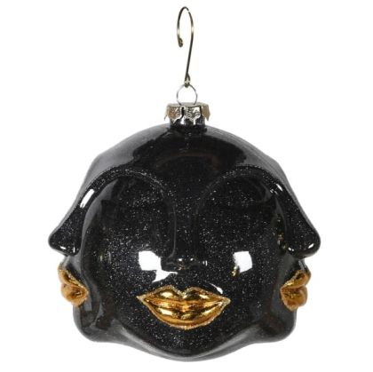 Gold Lip Multi Face Bauble