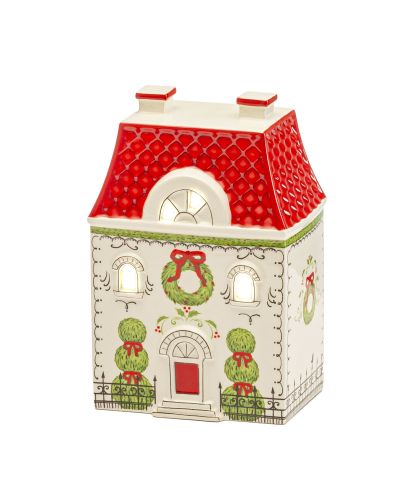 ПОРЦЕЛАНОВА КЪЩА С ЛЕД ОСВЕТЛЕНИЕ