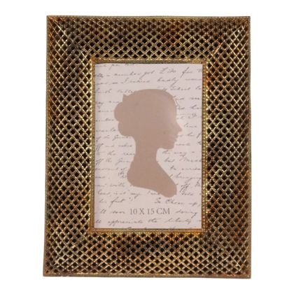 Mirror Tray 30 cm - Gold - Resin