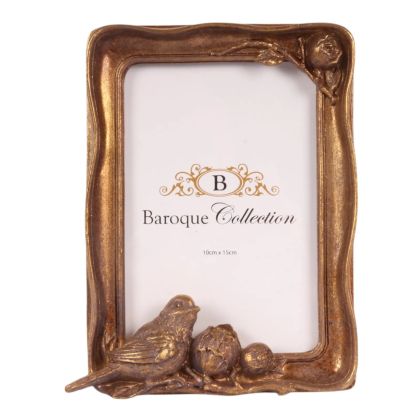 Mirror Tray 30 cm - Gold - Resin