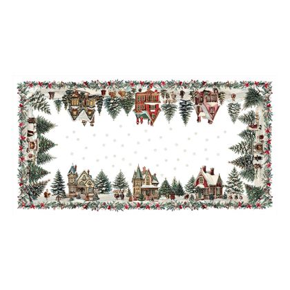 TABLECLOTH 110X110 CM LINEN