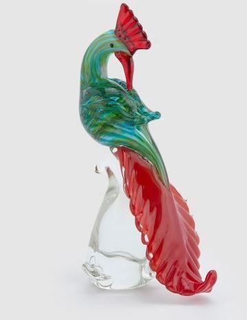 GLASS BIRD ON A BASIS