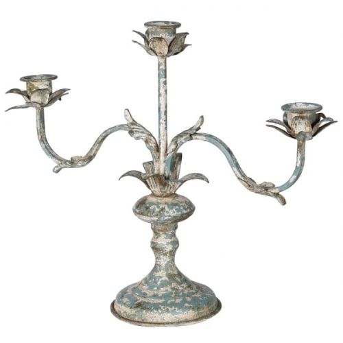 Distressed  Candelabra