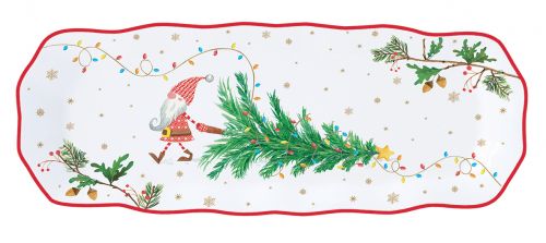 ПЛАТО ПОРЦЕЛАН -  READY FOR CHRISTMAS