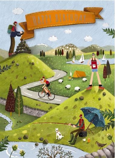 GREETING CARD - HAPPY BIRTHDAY