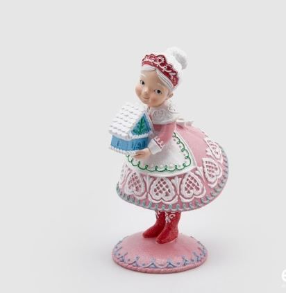 CHRISTMAS GIRL WITH CAKE