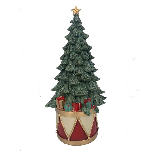 Xmas Tree on Drum Base