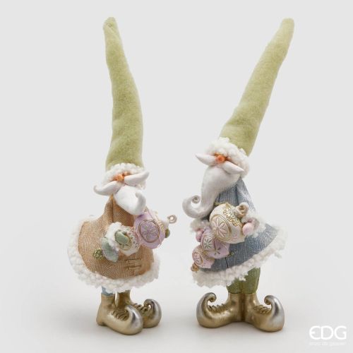 ДЕКОРАТИВЕН ДЯДО КОЛЕДА С ЛЕД СВЕТЛИНИ