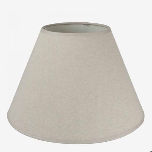 LAMP SHADE -LINEN & JUTE 35CM