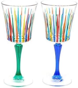 ЧАША ЗА ВИНО  КОЛЕКЦИЯ TIMELESS - КРИСТАЛ МУРАНО 