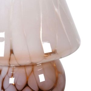 Amber Marble Effect Mushroom Hurricane