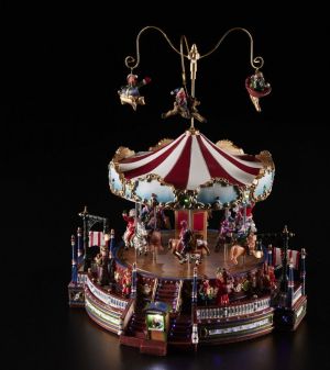 CAROUSEL CAROUSEL W/LED H35 D30