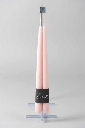 Pair of tapers "VELVET" - Luz Your Senses - sequoia