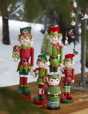 ELF POLY W/PINE H59X20X17 