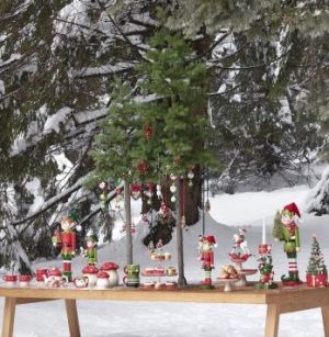 ELF POLY W/PINE H59X20X17 