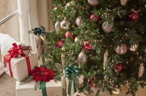 ANTIQUED GLASS BALL FEST.D10