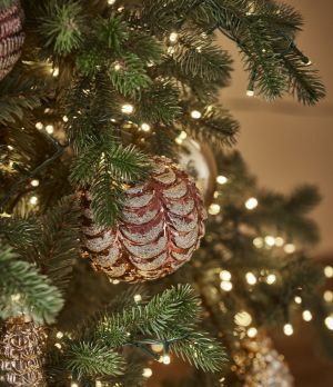 ANTIQUED GLASS BALL FEST.D10