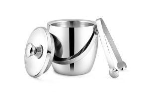 ICE BUCKET IN NICKEL D15x19h