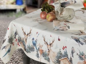 TABLECLOTH 220X220 CM LINEN 