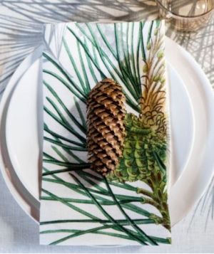 Set of 4 “Le sapin” napkins