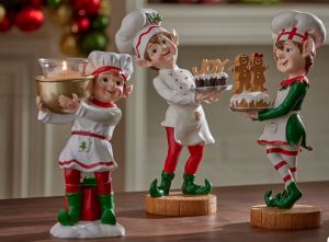 ELF COOK CANDLE HOLDER 