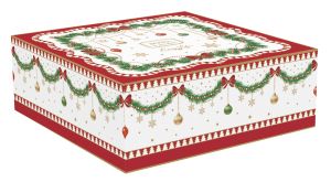 ПЛАТО ПОРЦЕЛАН ОВАЛ  -  MAGIE DE NOEL