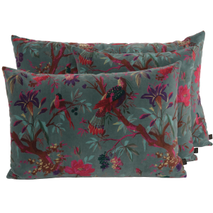 CUSHION COVER VELVET BIRDY PIGEON
