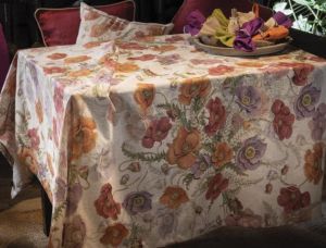 POPPY TABLE LINEN