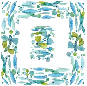 Premium Linen Tablecloth PESCIVOLANTI