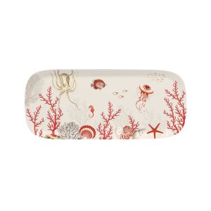 Porcelain serving platter  CORAL REEF
