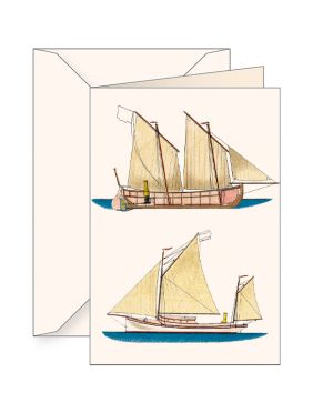 ПОЗДРАВИТЕЛНА КАРТИЧКА -  "Barche"