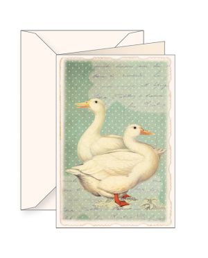 ПОЗДРАВИТЕЛНА КАРТИЧКА -  "AYLESBURY DUCKS"