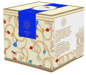 Porc. set tea C&S 220 ml in color box CHEVAL