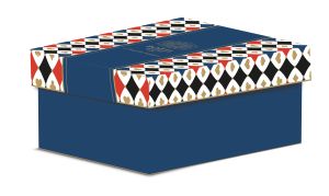 Scented candle in porcelain jar in gift box CASINO