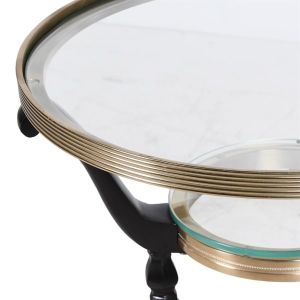 Stanton Glass Side Table