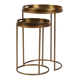 Golden Koi Tray Table