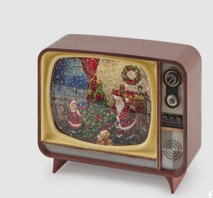 DIORAMA TELEVISION LED H.17 L.21 L.12 MUSIC+MOV.+LED