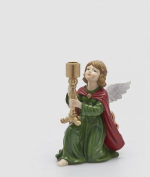 КОЛЕДЕН ОРНАМЕНТ СВЕЩНИК  АНГЕЛЧЕ 