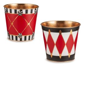 СЕТ МЕТАЛНИ ДЕКОРАТИВНИ КОФИЧКИ