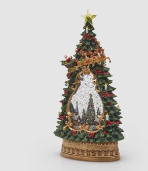 CARRIAGE DECORATION H.23 W.26 L.11.5 MUSIC+MOV.+LED C4